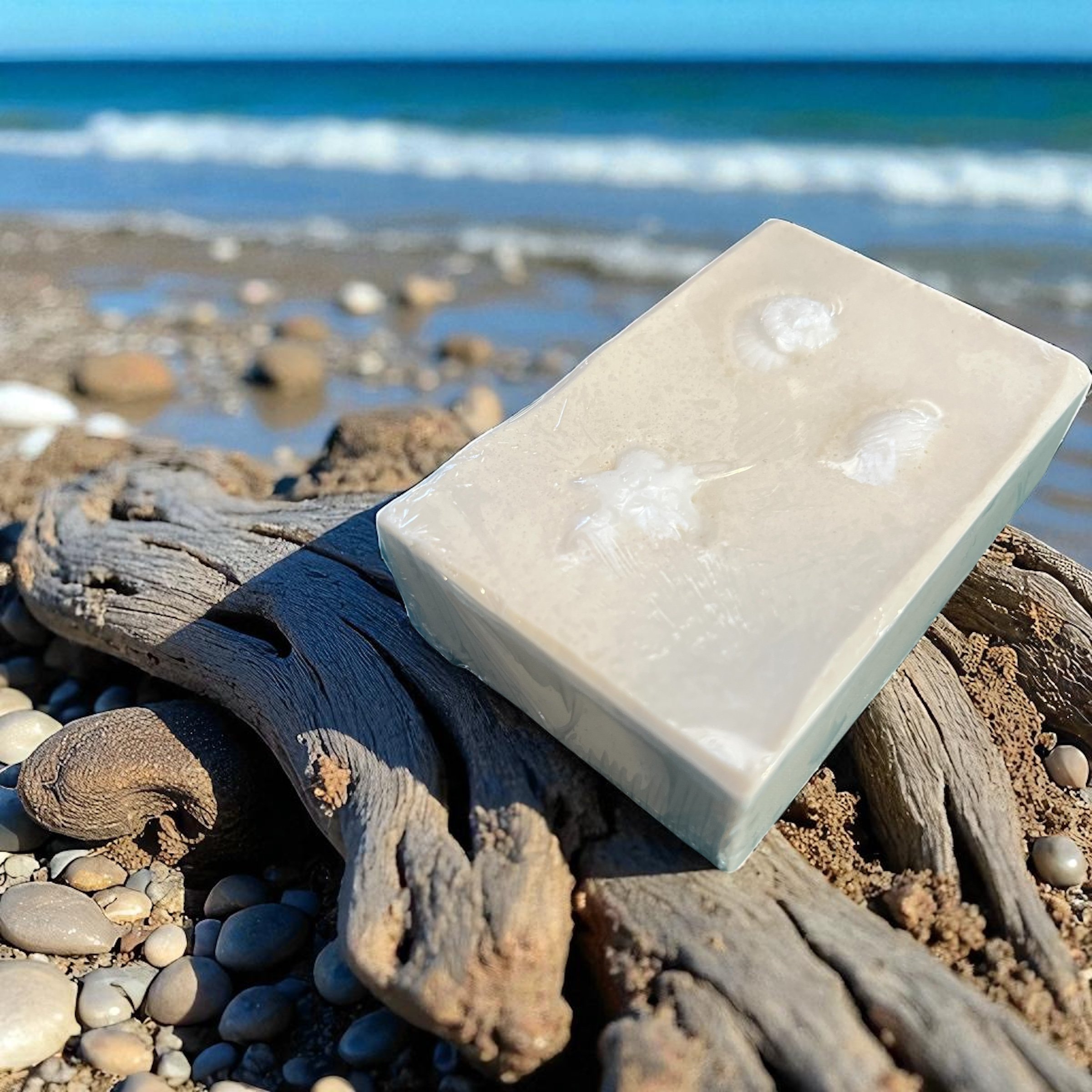 Handcrafted sea soap